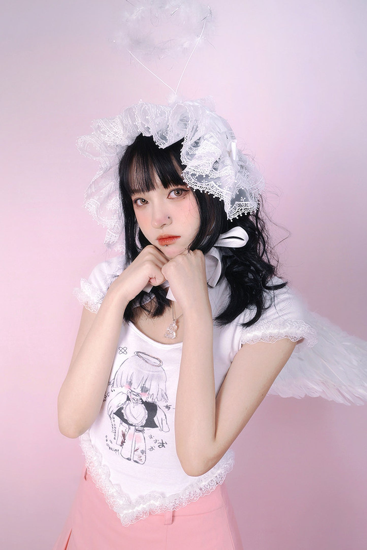 Heavenly Maid Heart Cheongsam Top