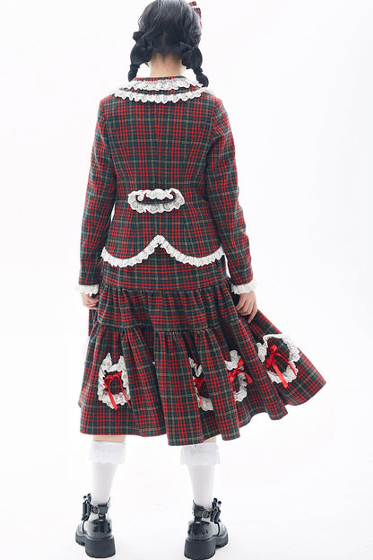Showa Retro Woolen Skirt