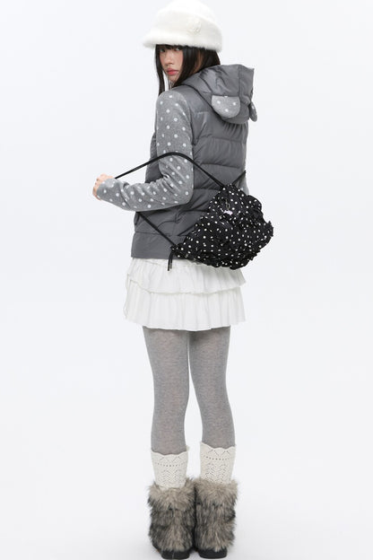 Bear Ears White Duck Down Jacket