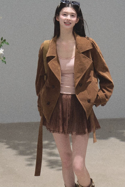 Longing Chiffon Pleated Skirt