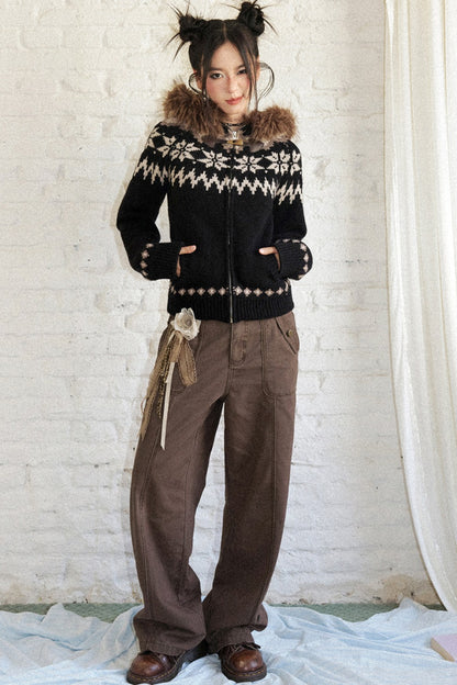 Vintage Straight Cargo Pants