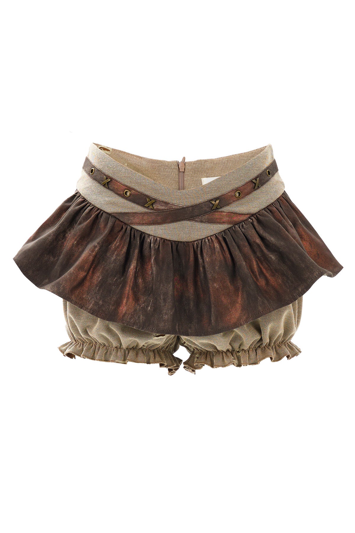 Y2K Wasteland Puffy Skirt