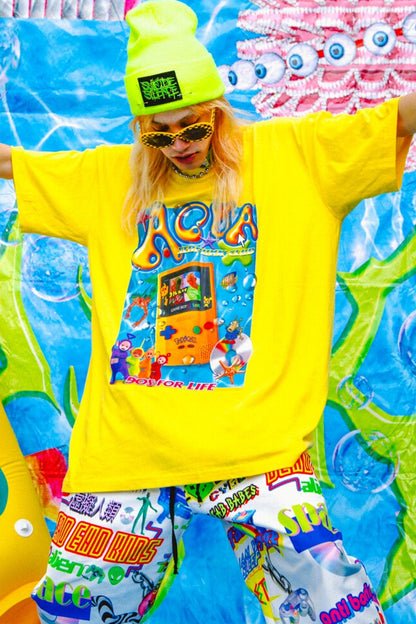 Bright Yellow Game Console Blouse