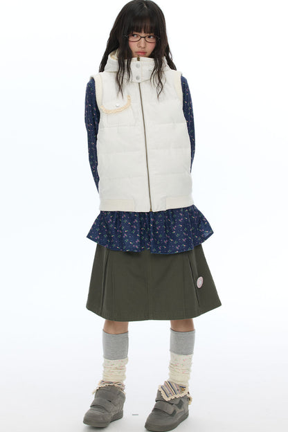 Reversible Cotton Padded Gilet