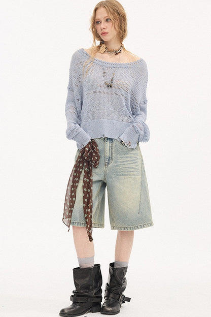 Asymmetrical Knit Top