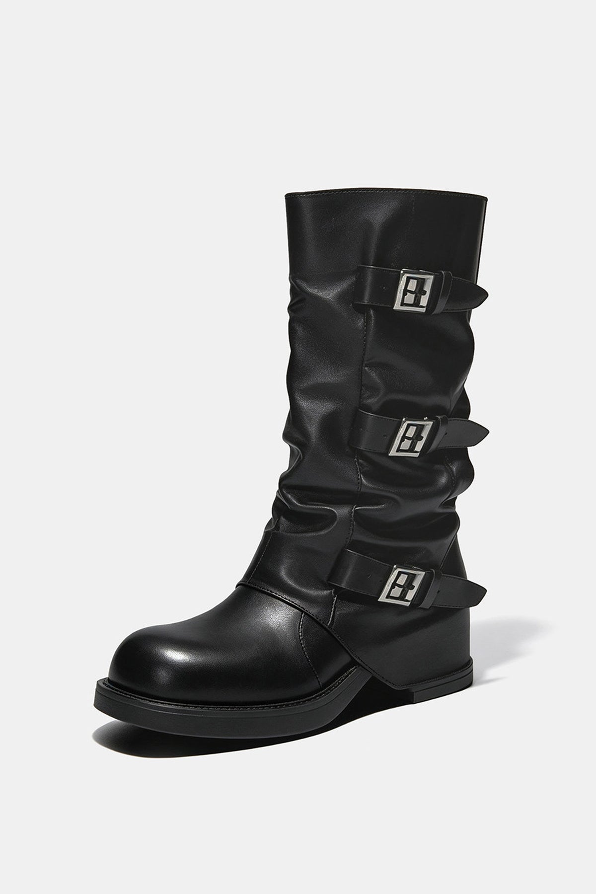 Western Cowboy Mid-High Boots