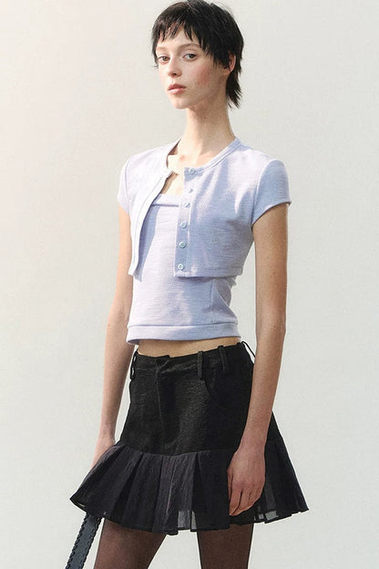 Cloud Shadow Reflection T-Shirt Set