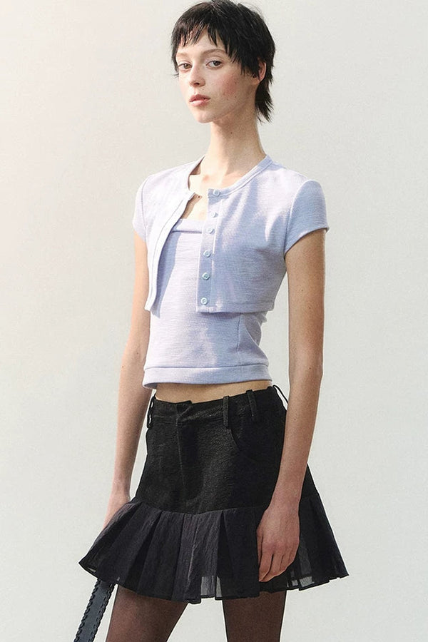 Cloud Shadow Reflection T-Shirt Set