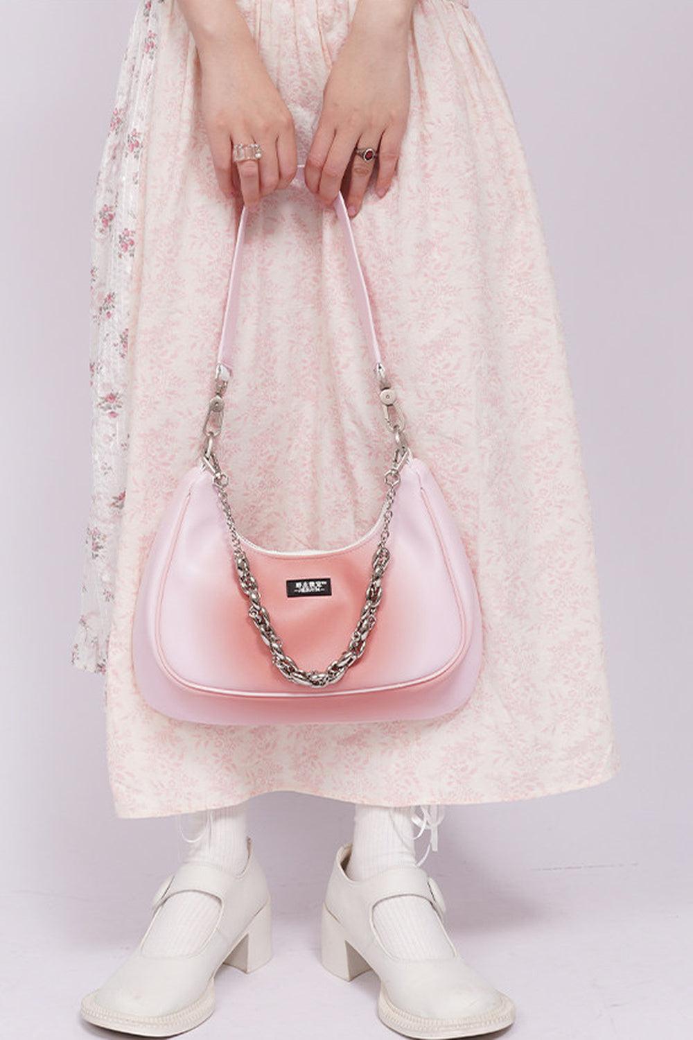Macaron Graffiti Crossbody Bag