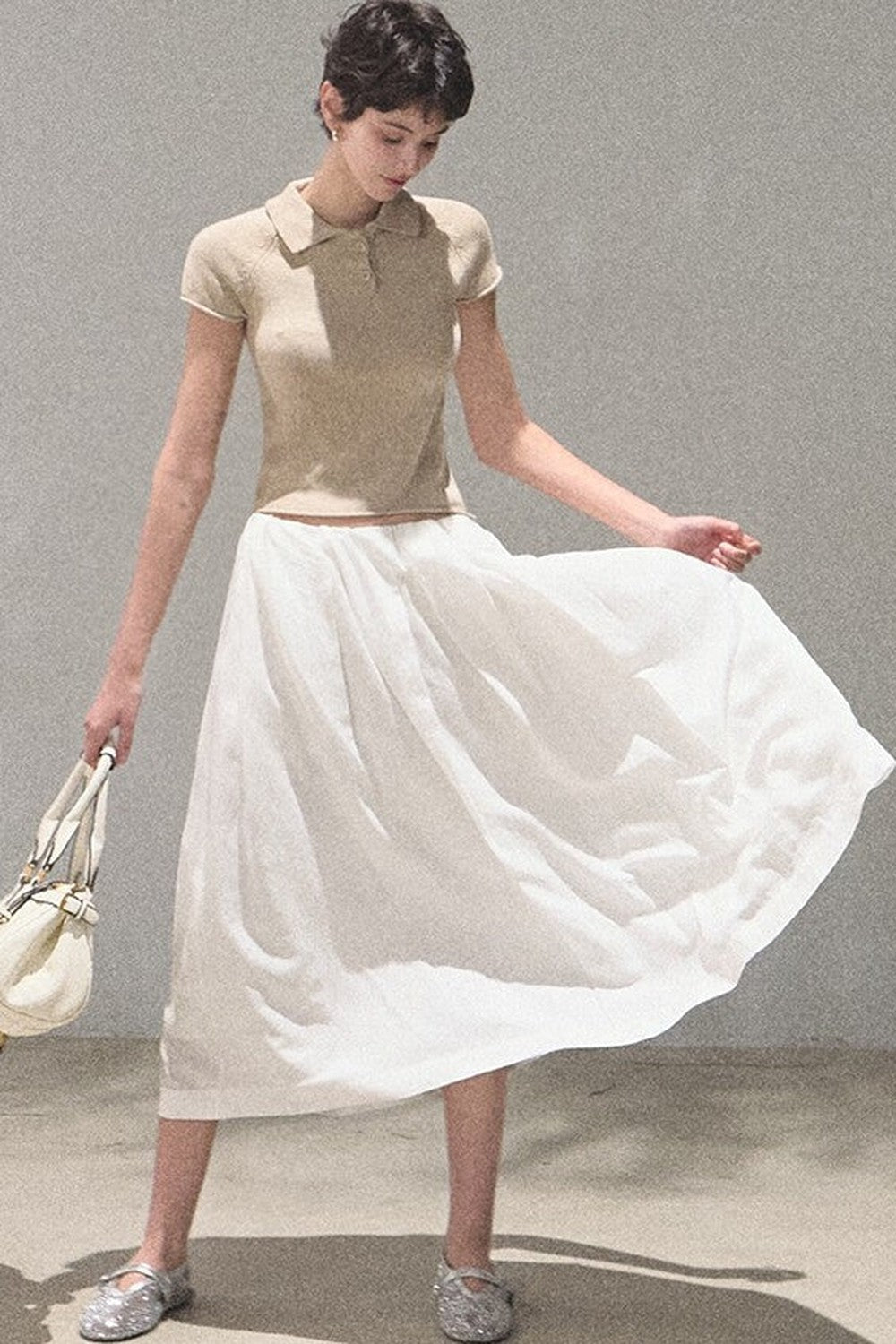 Old Money Linen Polo Top