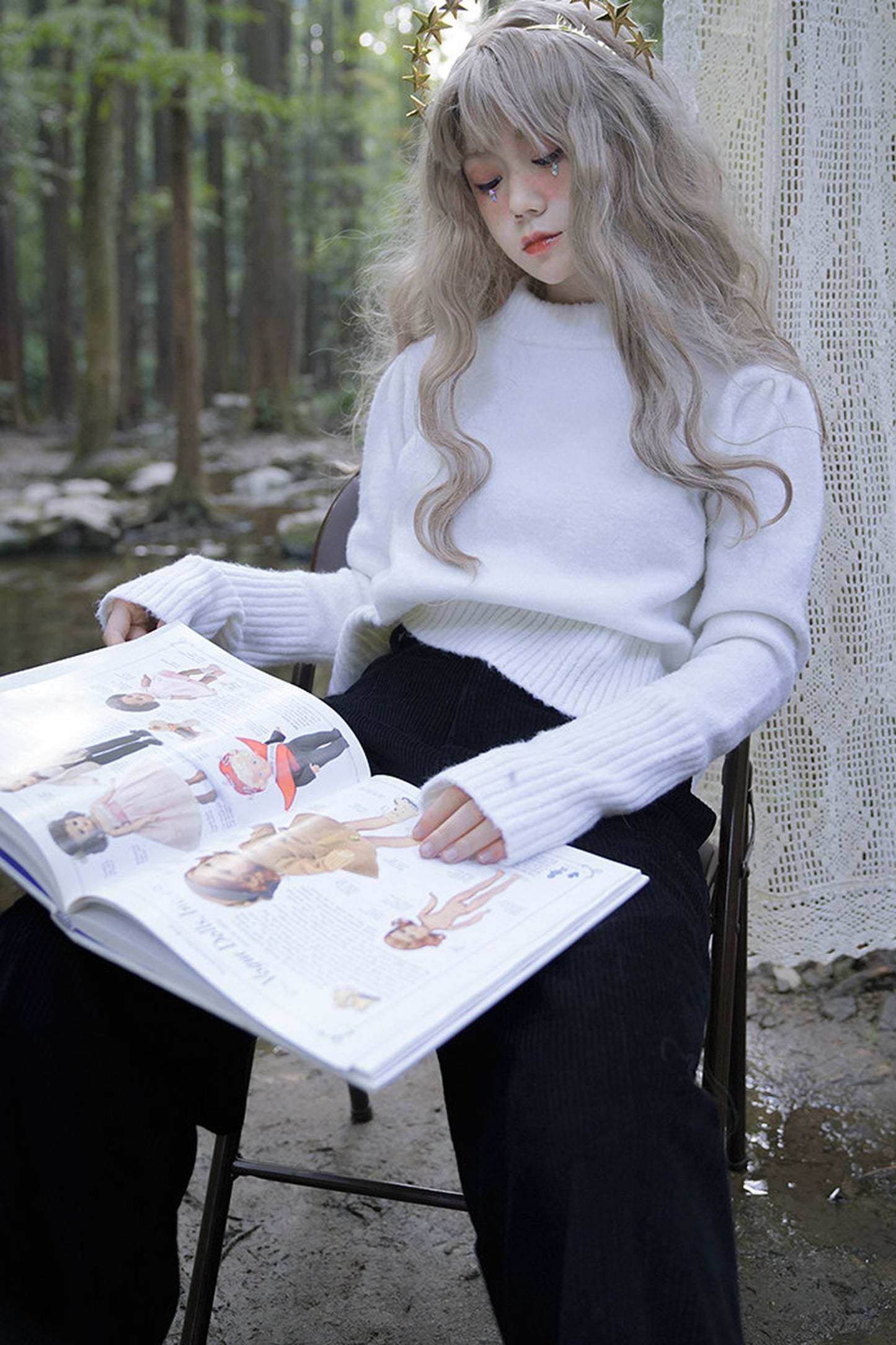 Princess Sleeve Sweater