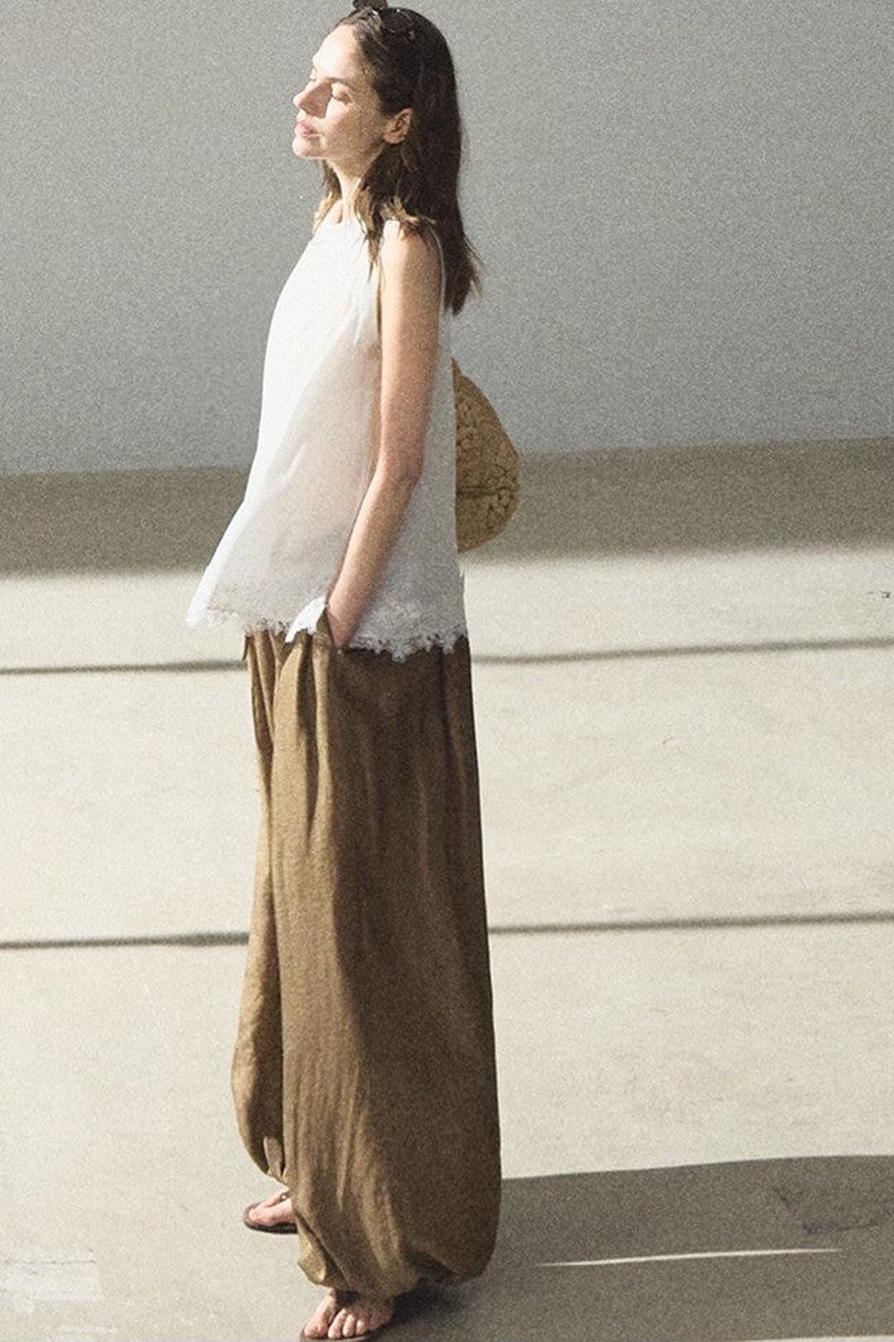 Vacation Lace Lyocell Vest