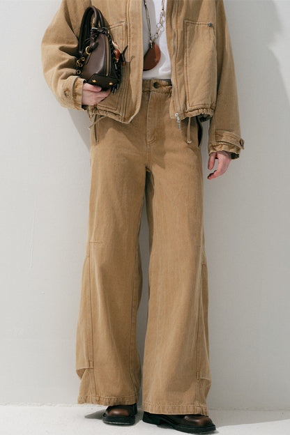 Detachable Hood Parka Jacket