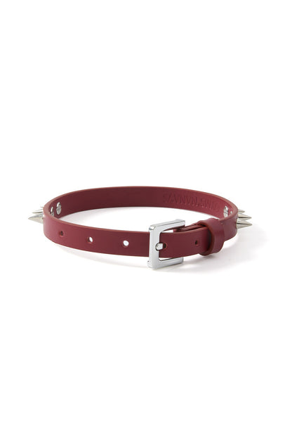 Punk Rivet Leather Necklace