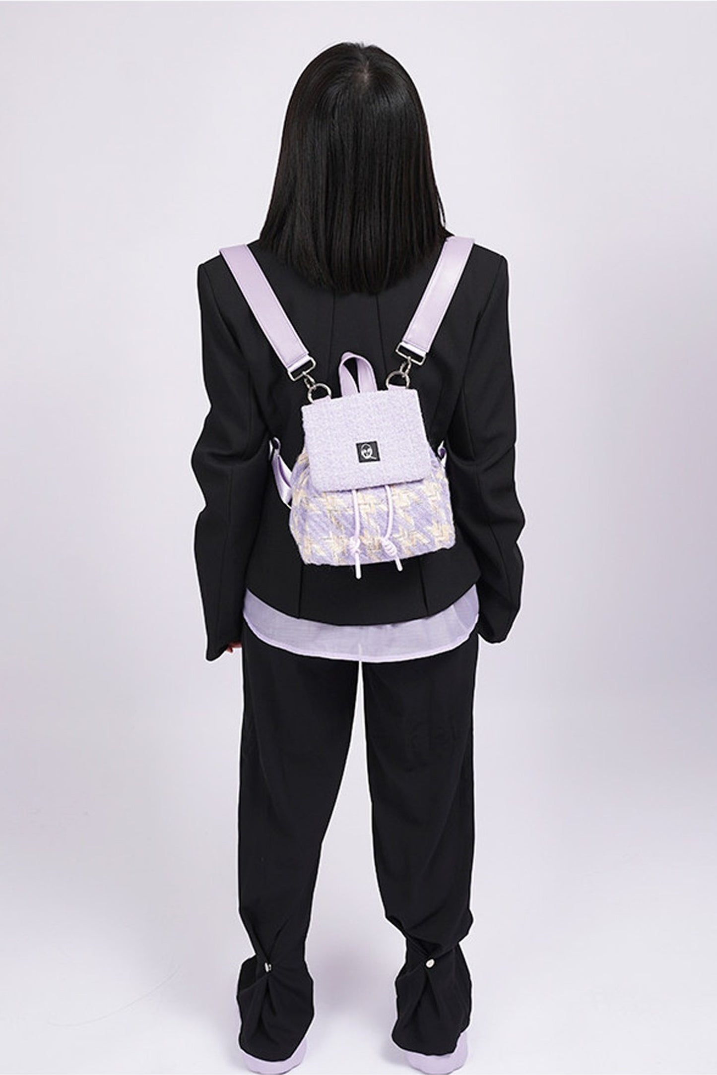 Y2K Furry Crossbody Backpack