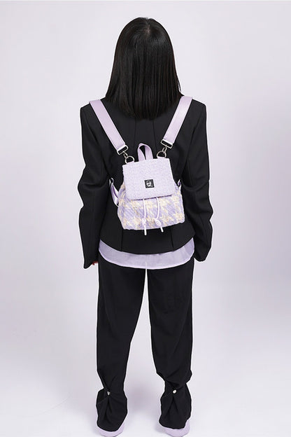 Y2K Furry Crossbody Backpack