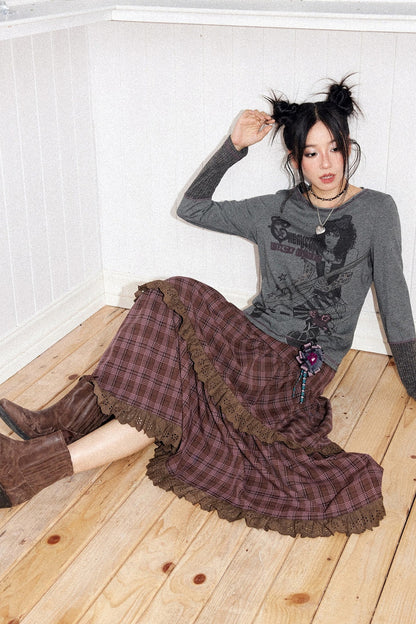 Punk Records Patchwork Top