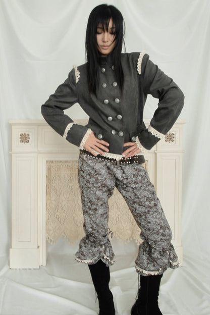 Medieval Suede Courtly Jacket
