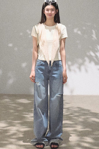 Bohemian Ripped Jeans
