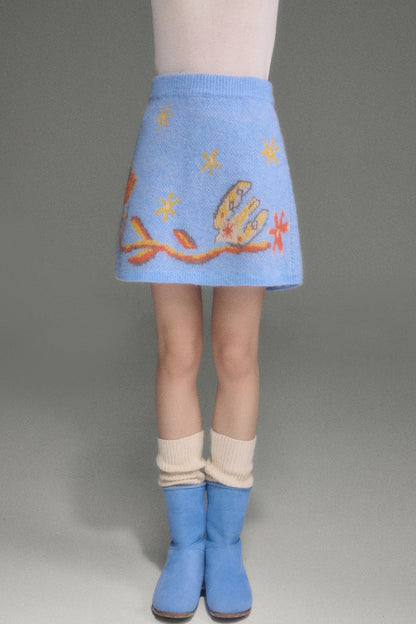Bird Tulip Wool Knit Set-Up