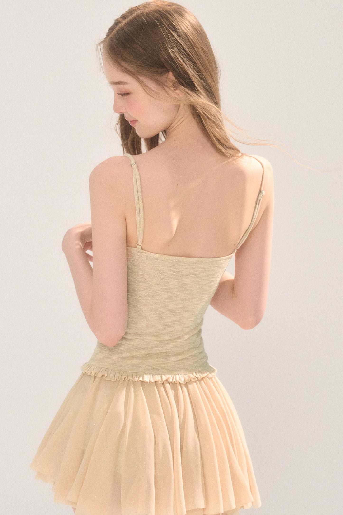 Sweet Floral Camisole Dress