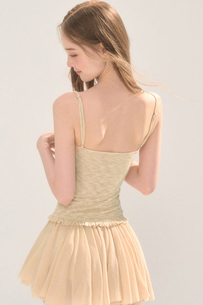 Sweet Floral Camisole Dress