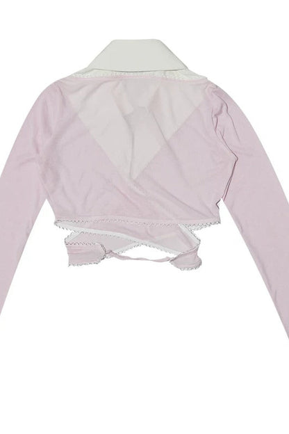 Angel's Tears Jacquard Ballet Top