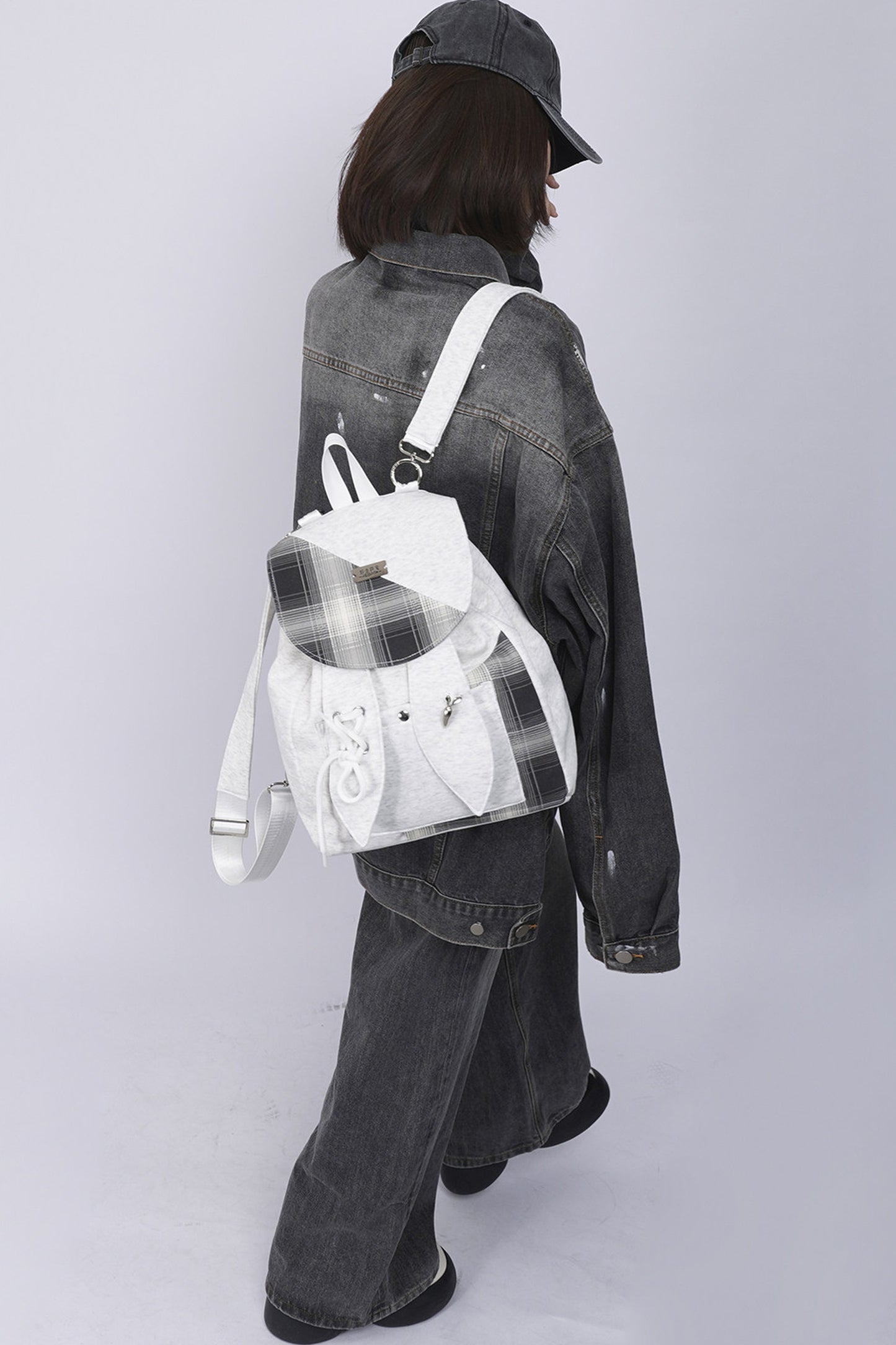 Outdoor Travel Cute Flip-Top Backpack