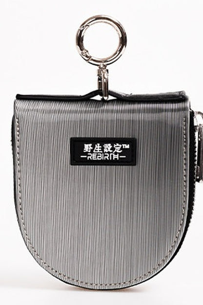 Borsetta con catena argentata Wild Key