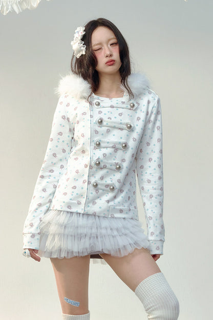Irregular Layered Color-Blocked Mesh Skirt