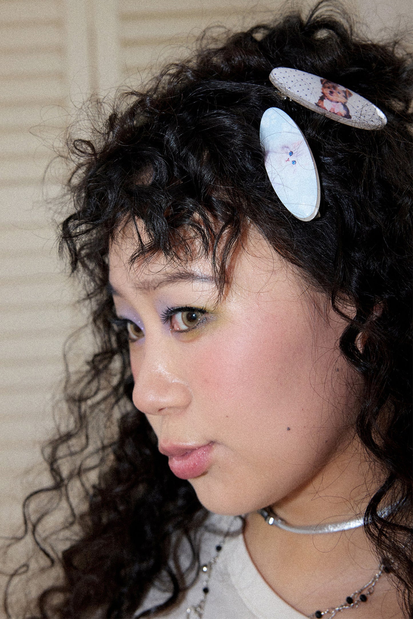 Pet Series Animal Print Hair Clips