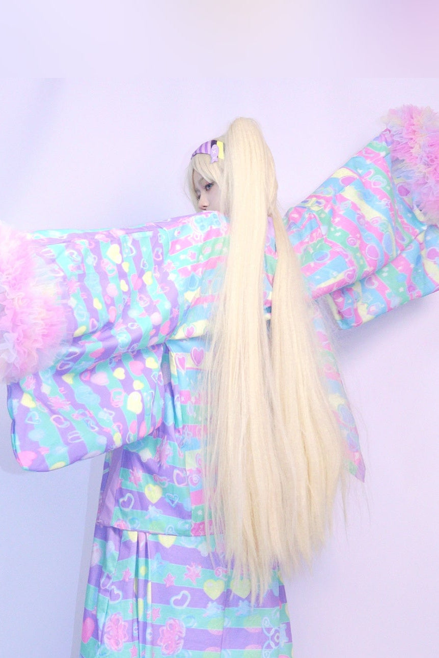 Y2K Macaron Color Cardigan