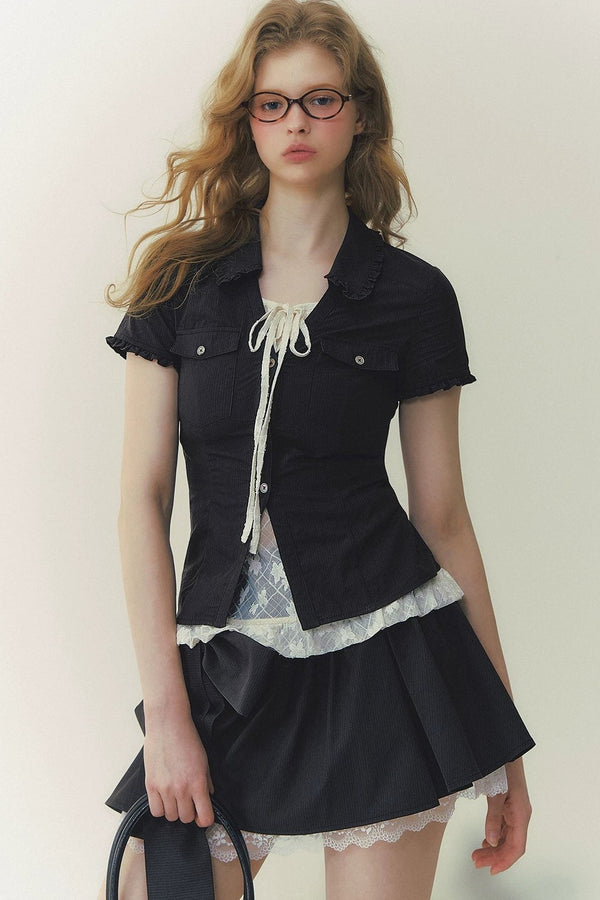 Rebellious Lace Blouse