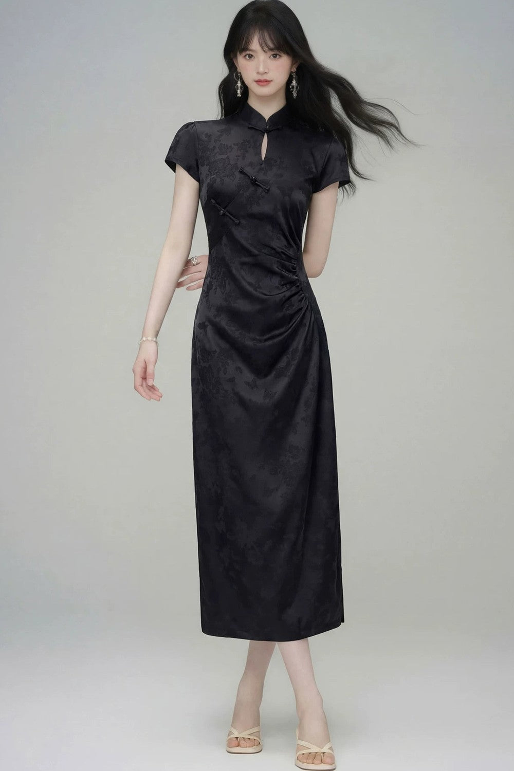 New Chinese Modified Cheongsam Dress