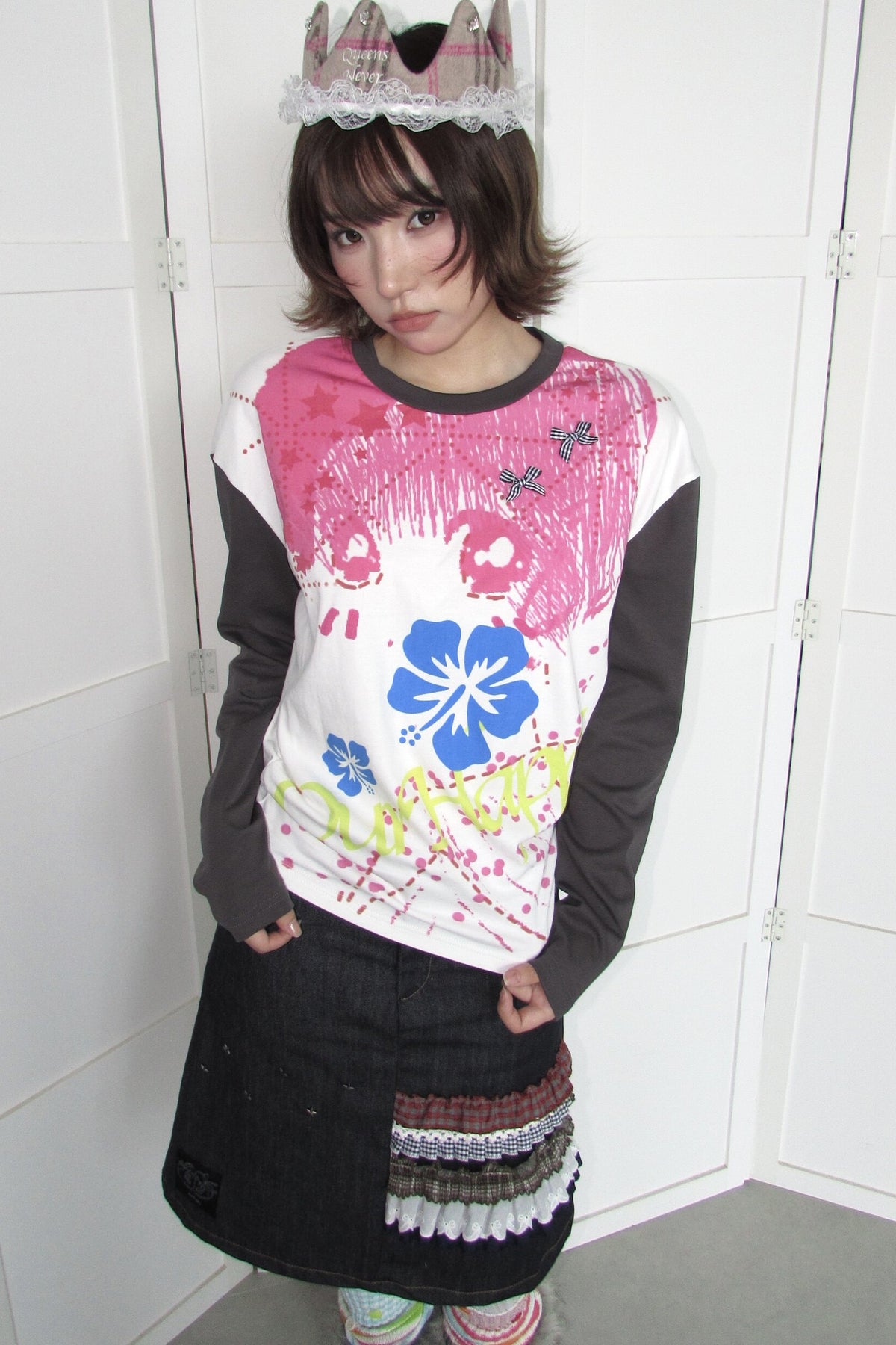 Print Long Sleeve Top