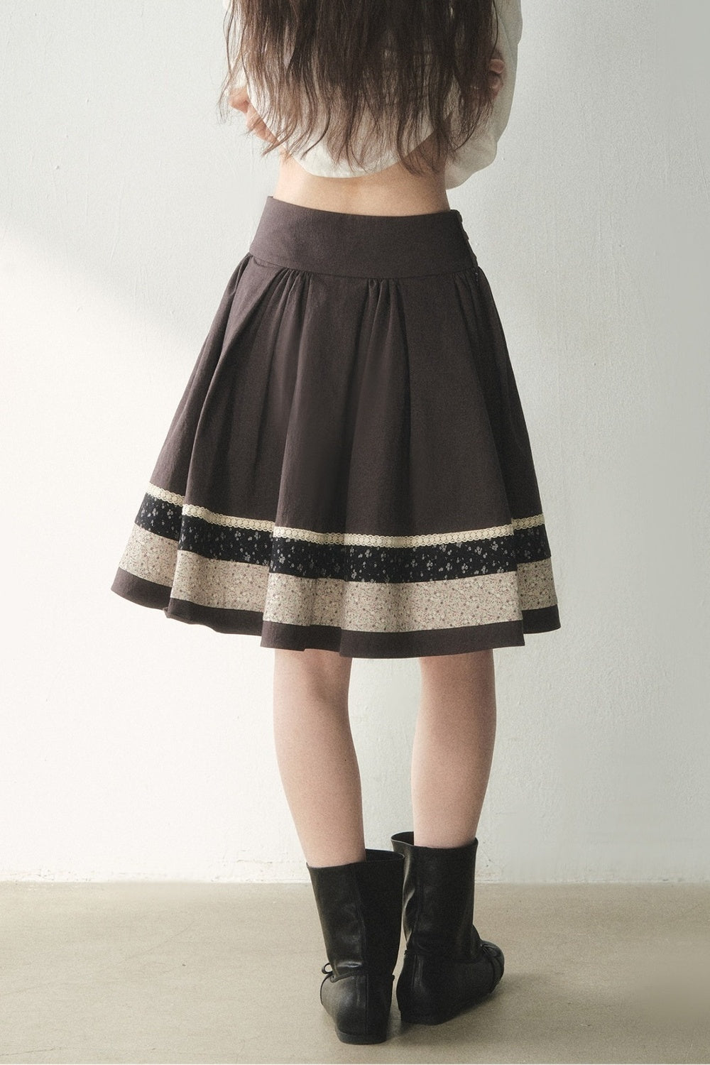 Floral Patchwork Skirt