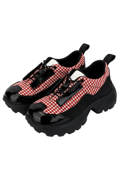 College Style Thick-Soled Single Shoes