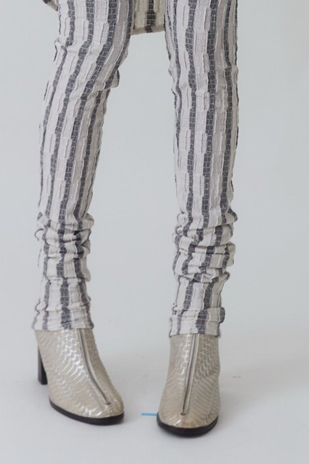 Leggings gonna a righe medievali