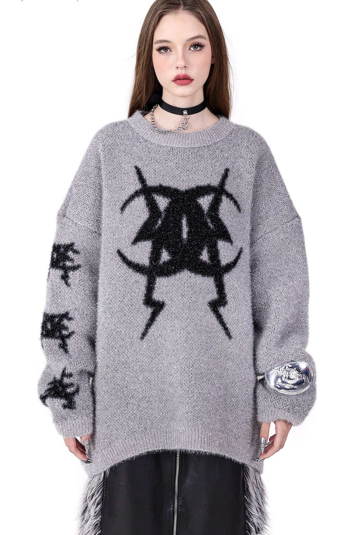 Electric Moon Knit Sweater