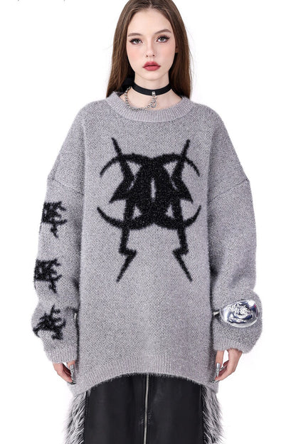 Electric Moon Knit Sweater