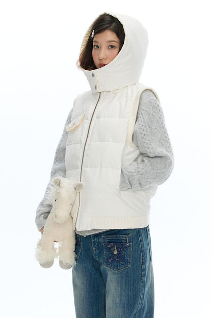 Reversible Cotton Padded Gilet