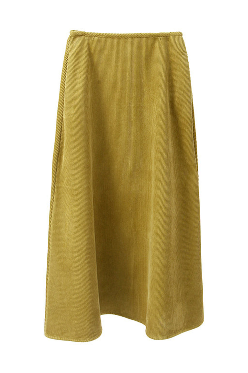 Retro Corduroy A-Line Skirt