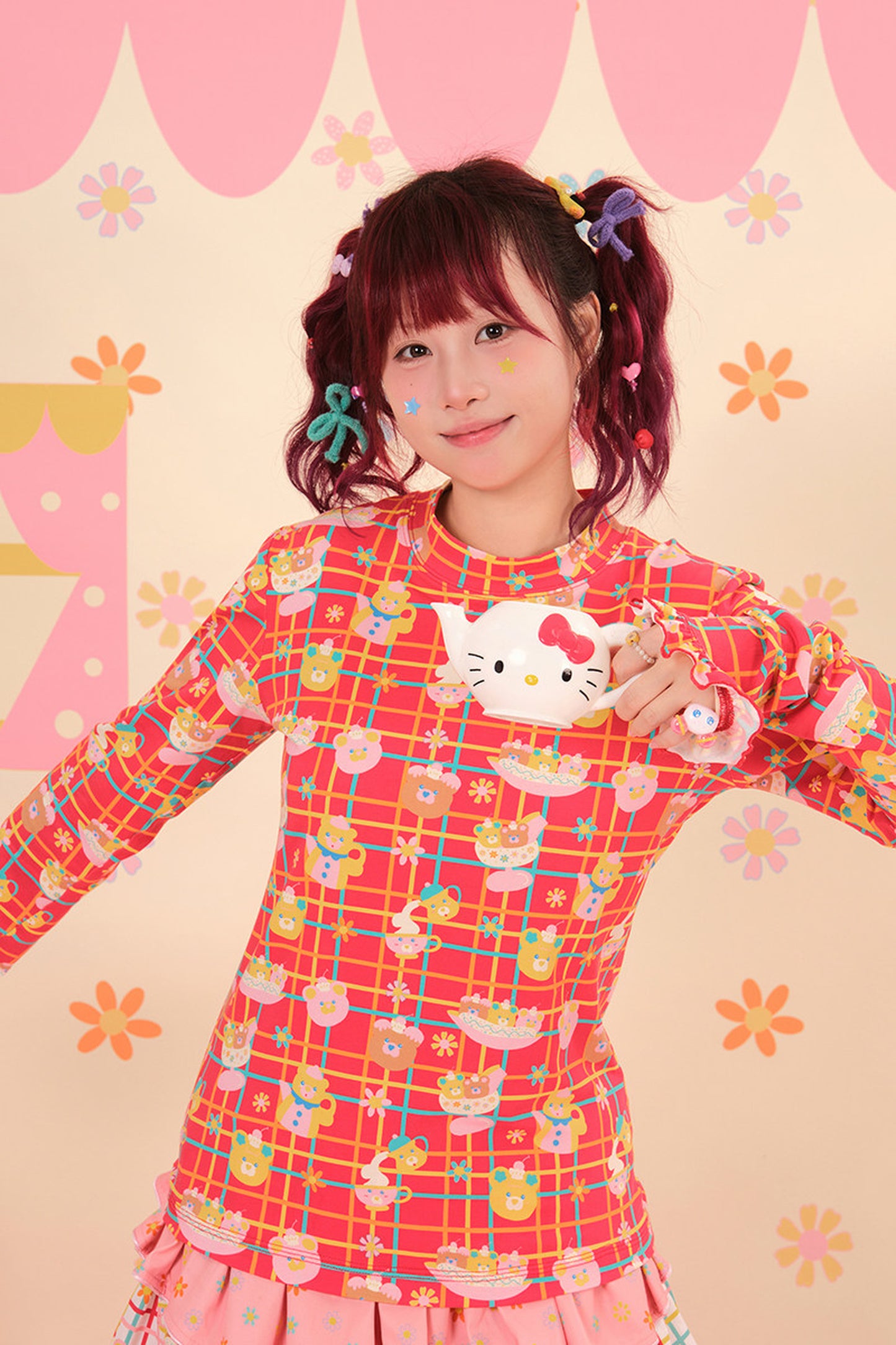 Showa Dessert House Stretch Knit Top