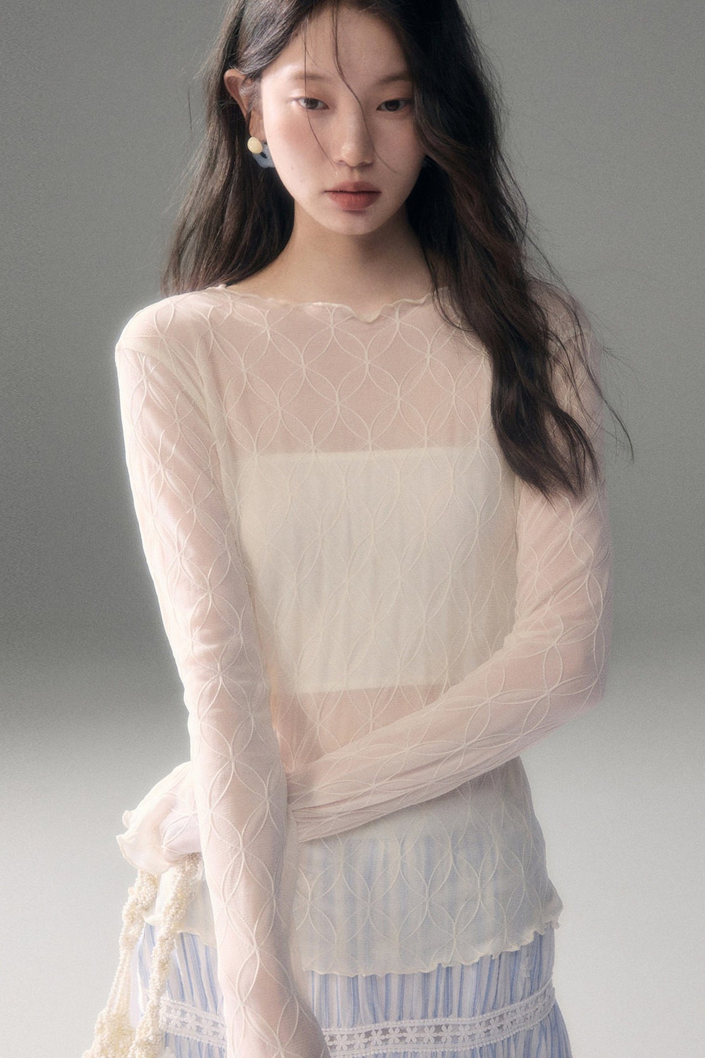 Echo of the Wind Lace Top