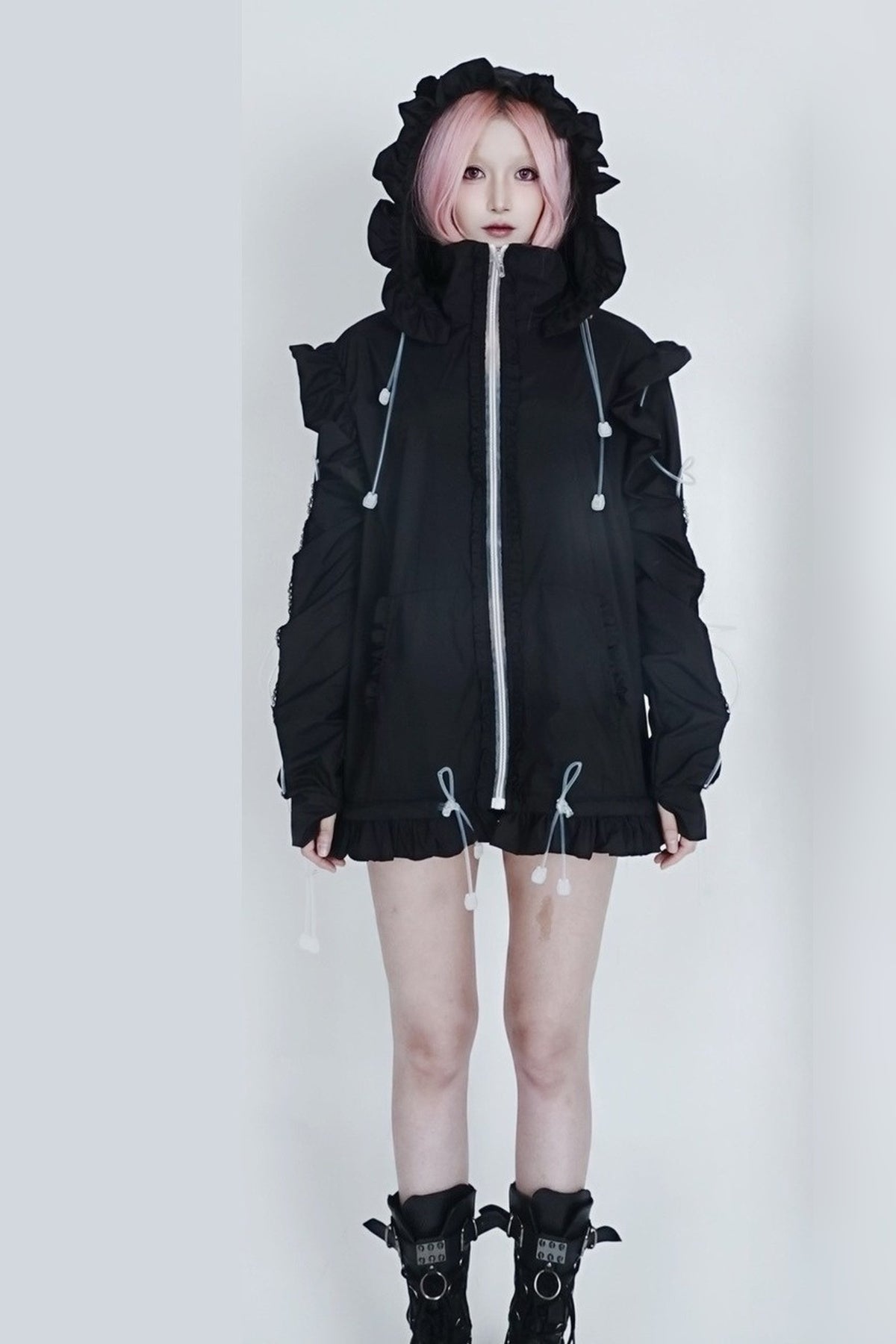 Cat Ear Ruffle Sun Jacket