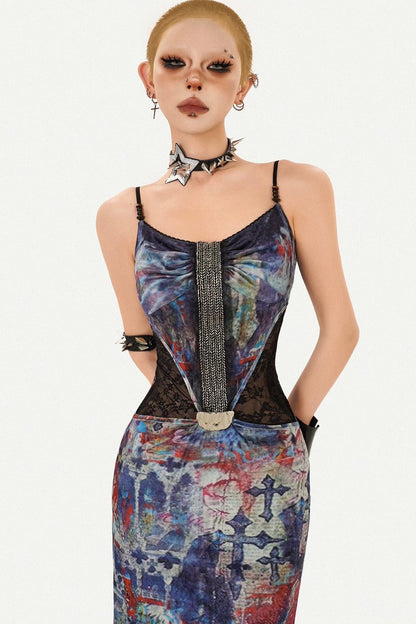 Vintage Lace Slip Dress