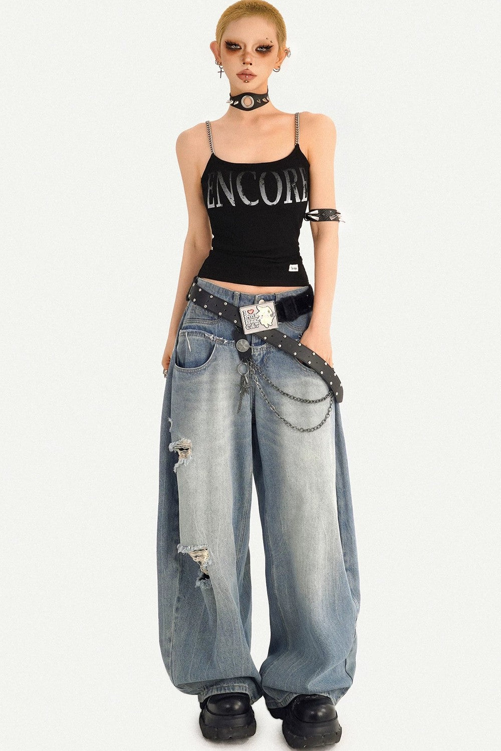 Retro Wasteland Graphic Tank Top