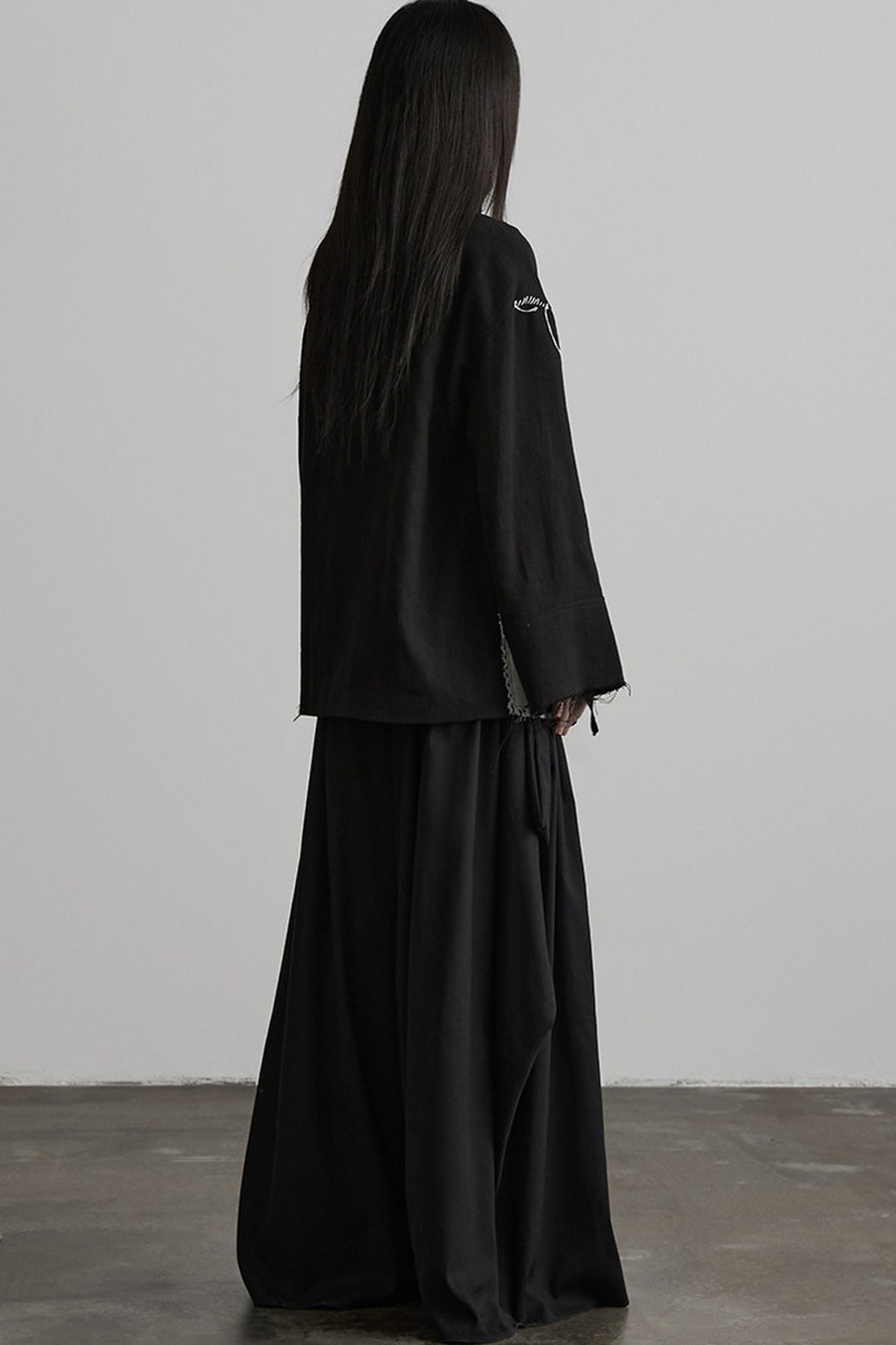 Loose Chinese Embroidered Cotton Linen Jacket