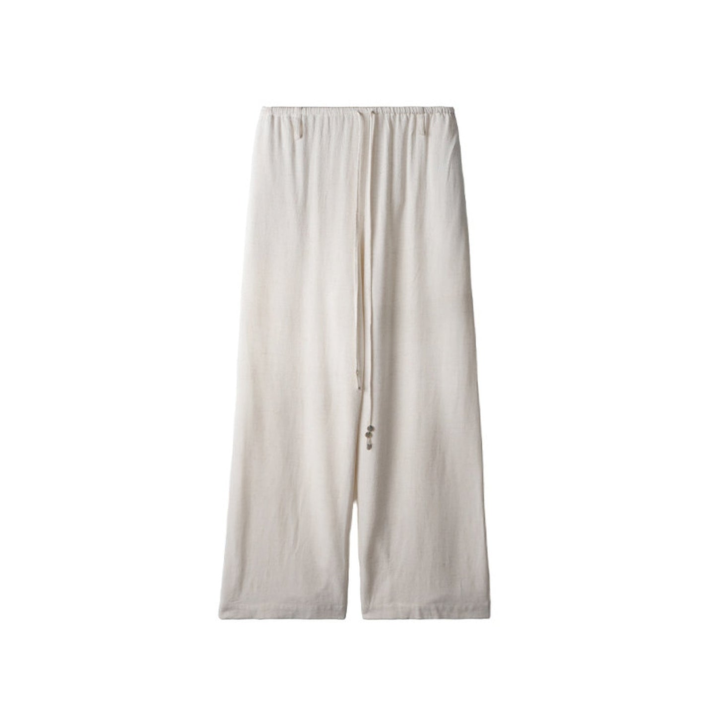 Linen Blend Air Wide-Leg Trousers