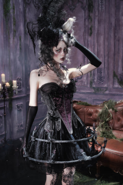 Butterfly Ghost Fishbone Corset